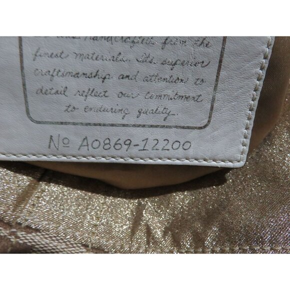 Coach 2008 Limited Edition Chrysanthemum Appliques Cursive Creed Tote & wristlet - Picture 7 of 14